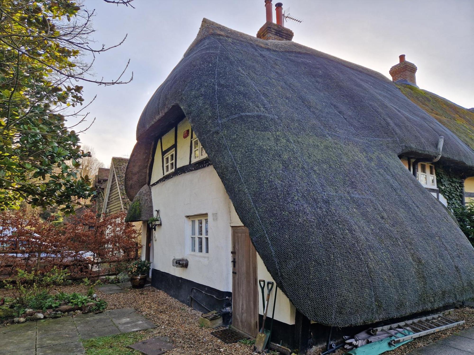 Delightful 3Bed Thatched Cottage Stockbridge  Exterior foto